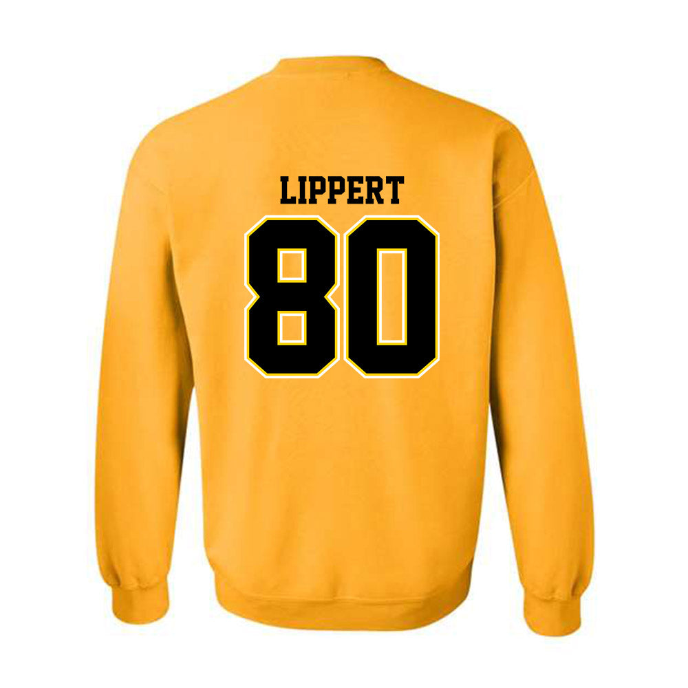Michigan Tech - NCAA Football : Jaxon Lippert - Classic Shersey Crewneck Sweatshirt-1