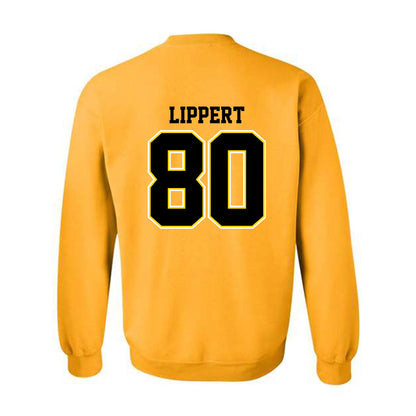 Michigan Tech - NCAA Football : Jaxon Lippert - Classic Shersey Crewneck Sweatshirt-1