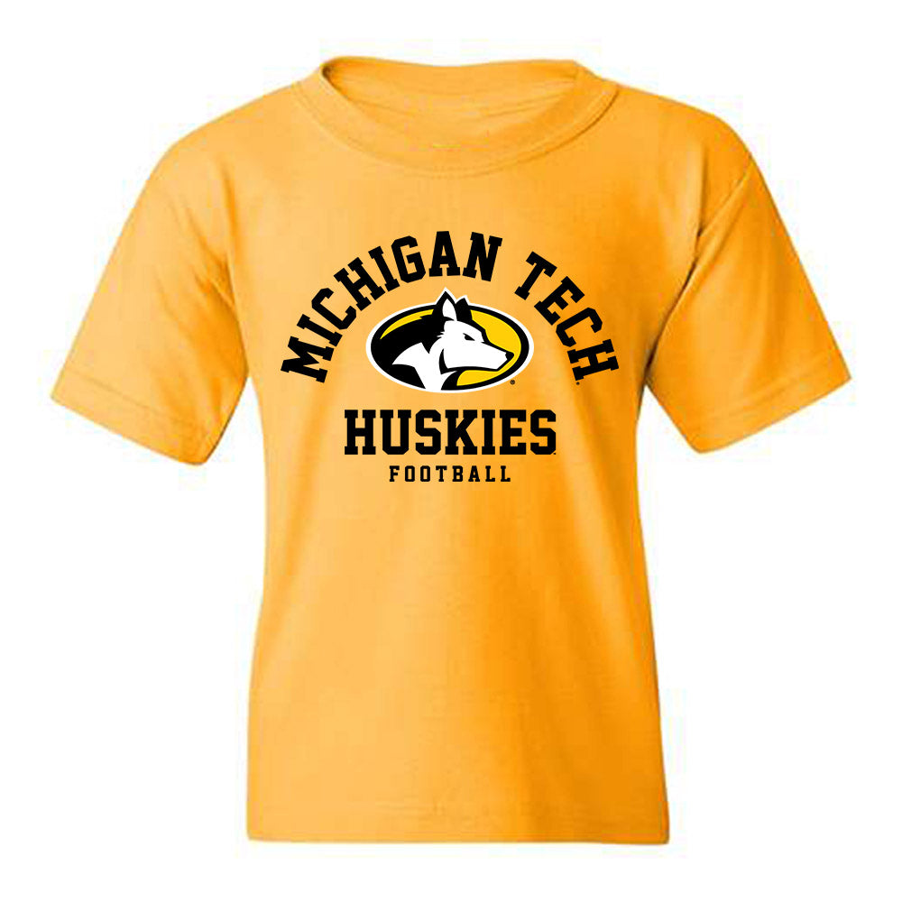 Michigan Tech - NCAA Football : Isaac Fair - Classic Shersey Youth T-Shirt-0
