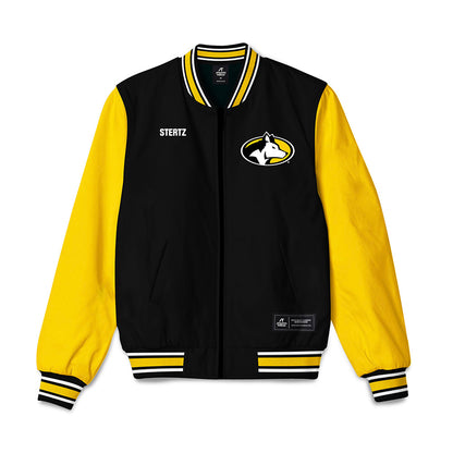 Michigan Tech - NCAA Skiing : Samuel Stertz - Bomber Jacket-0
