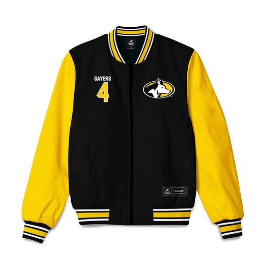 Michigan Tech - NCAA Women's Soccer : Abbey Sayers - Bomber Jacket-0