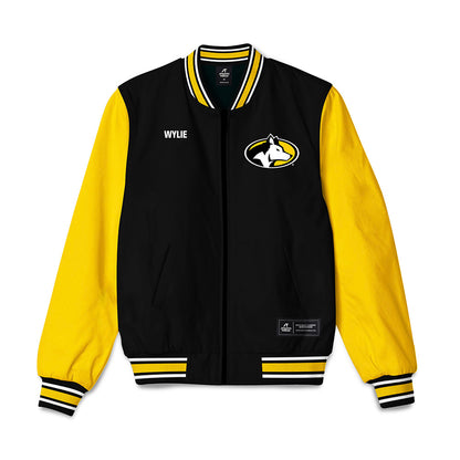Michigan Tech - NCAA Football : Daniel Wylie - Bomber Jacket-0