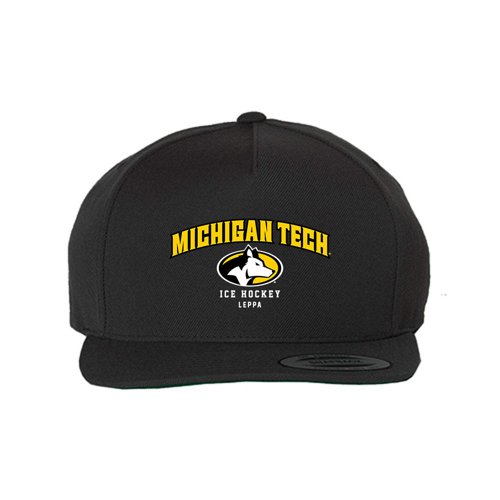 Michigan Tech - NCAA Men's Ice Hockey : Tom Leppa - Snapback Hat