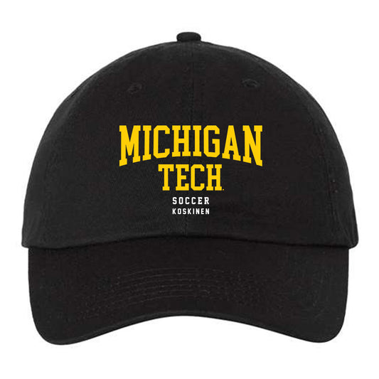 Michigan Tech - NCAA Women's Soccer : Karli Koskinen - Dad Hat-0