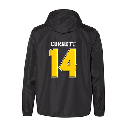 Michigan Tech - NCAA Football : Cameron Cornett - Windbreaker-1