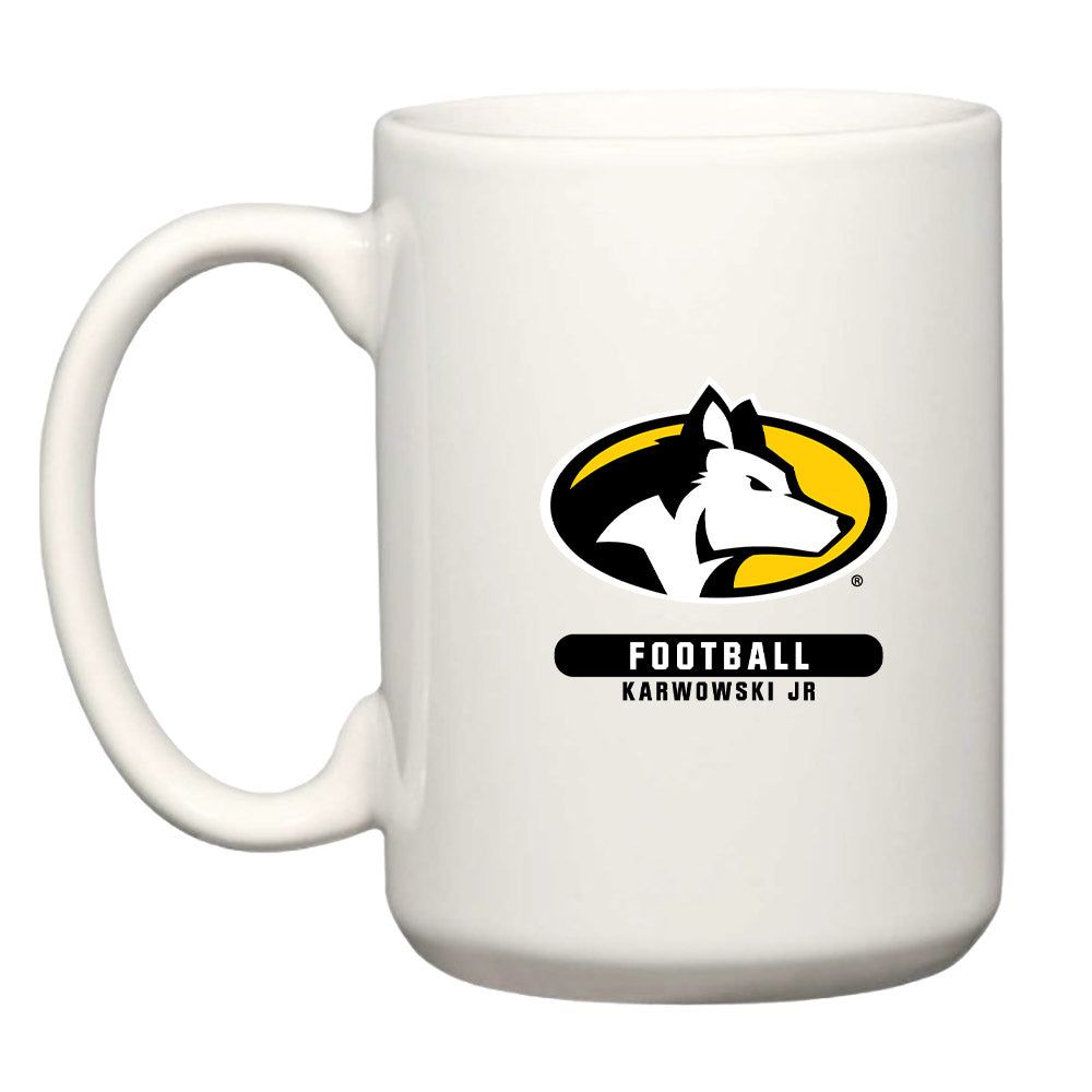 Michigan Tech - NCAA Football : Brett Karwowski Jr - Coffee Mug-0