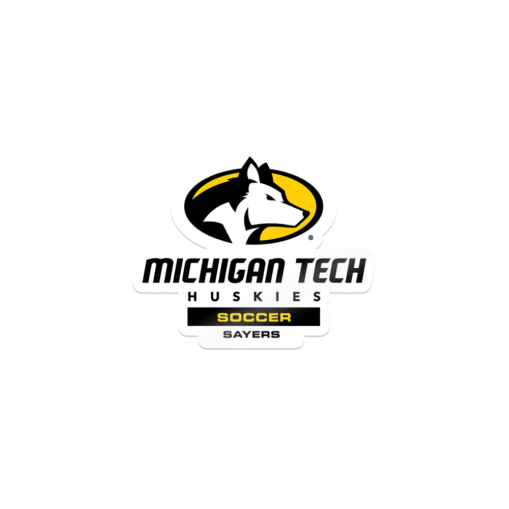 Michigan Tech - NCAA Women's Soccer : Abbey Sayers - Sticker-0