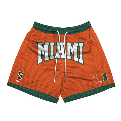Miami - NCAA Women's Soccer : Amanda Peck - Shorts-0
