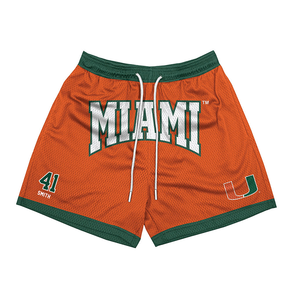 Miami - NCAA Football : Chase Smith - Shorts-0