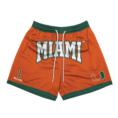 Miami - NCAA Women's Basketball : Cameron Williams - Shorts-0
