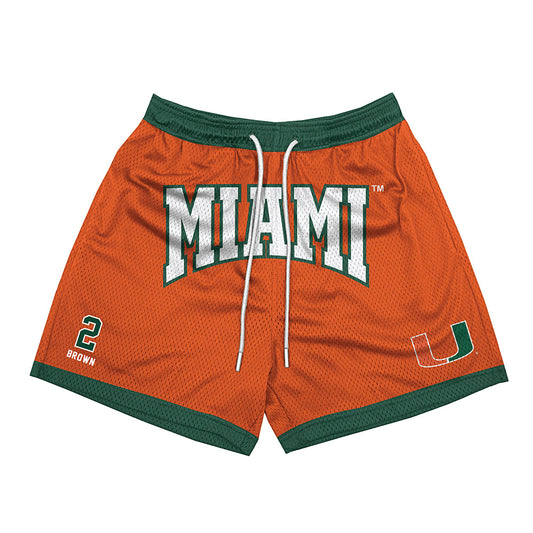 Miami - NCAA Football : Damari Brown - Shorts-0