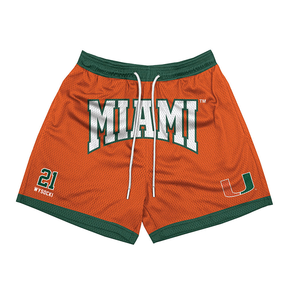 Miami - NCAA Women's Soccer : Carlie Wysocki - Shorts-0