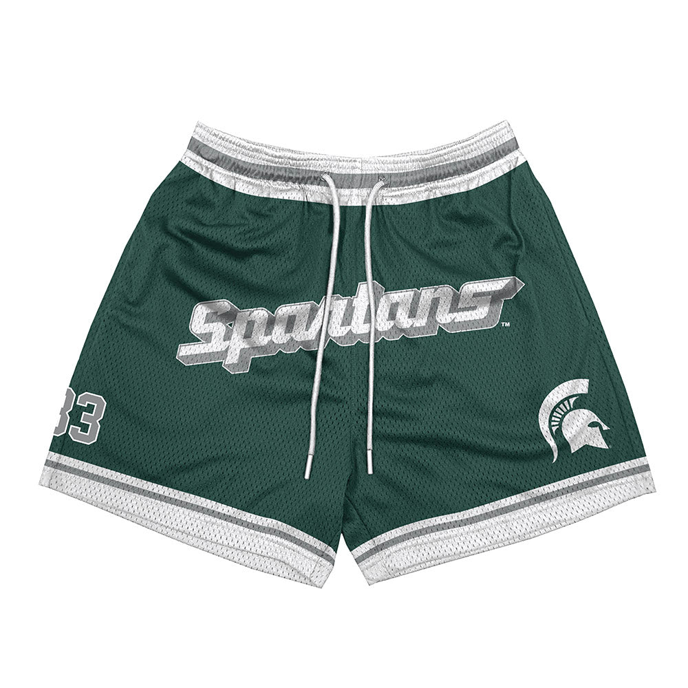 Michigan State - NCAA Football : DiMari Malone - Shorts-0
