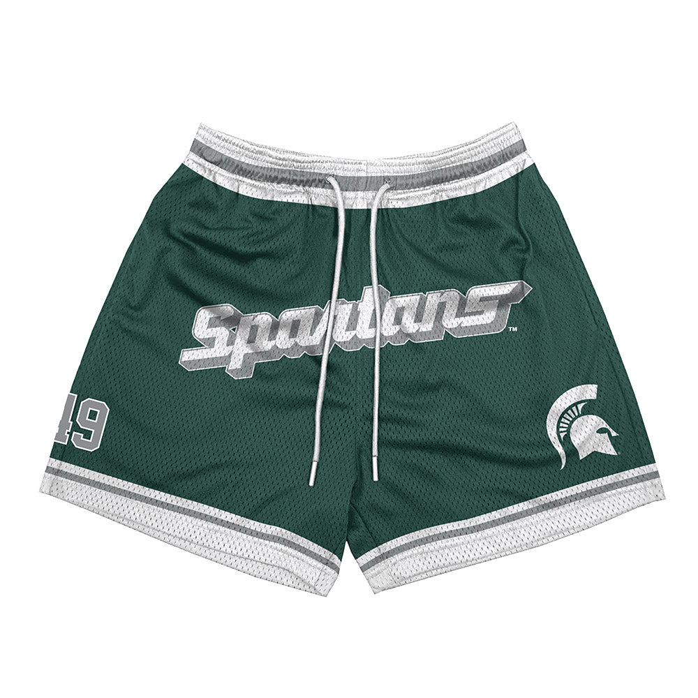 Michigan State - NCAA Football : Alex Weeks - Shorts-0