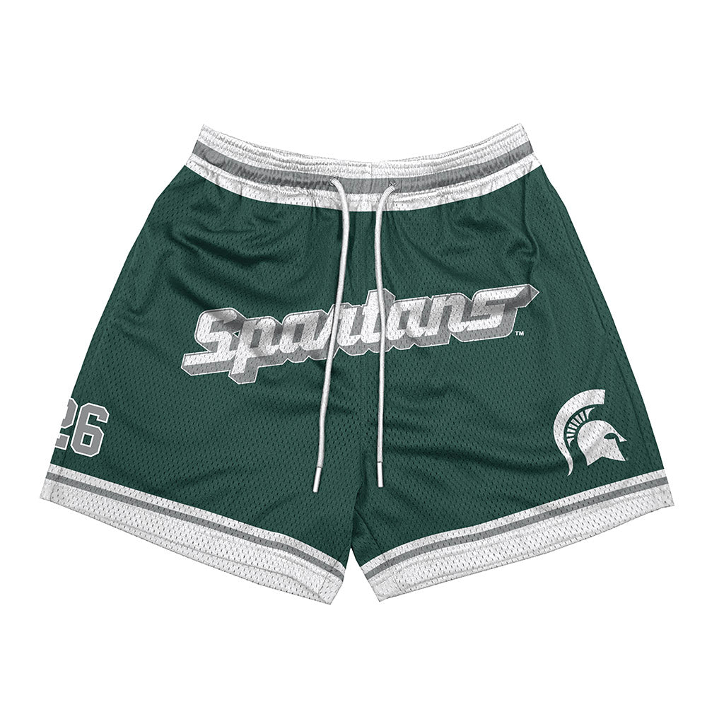 Michigan State - NCAA Women's Volleyball : Alana Whitfield - Shorts-0