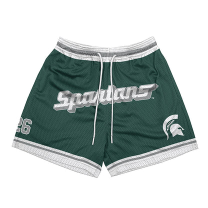 Michigan State - NCAA Women's Volleyball : Alana Whitfield - Shorts-0