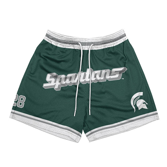 Michigan State - NCAA Men's Soccer : Jake Grekowicz - Shorts-0
