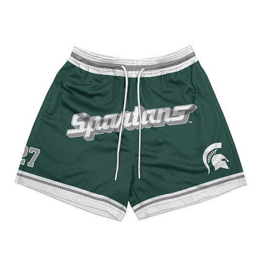 Michigan State - NCAA Men's Soccer : Drew Rensing - Shorts-0