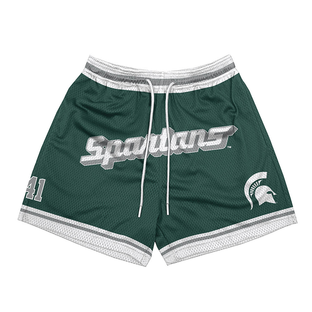 Michigan State - NCAA Football : Jaxson Wilson - Shorts-0
