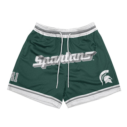 Michigan State - NCAA Football : Jaxson Wilson - Shorts-0