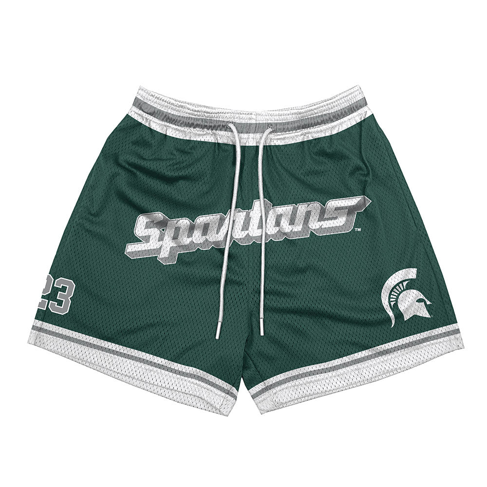 Michigan State - NCAA Football : Peyton Babbitt - Shorts-0
