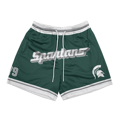 Michigan State - NCAA Football : Tristan Comer - Shorts-0