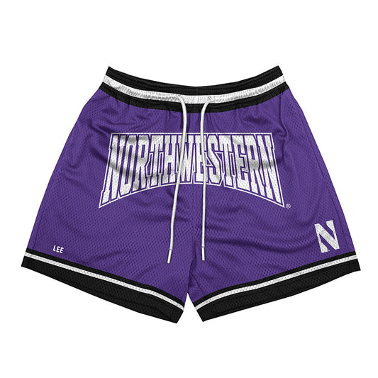 Northwestern - NCAA Women's Golf : Lauren Lee - Purple Shorts-0