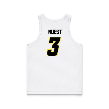 Michigan Tech - NCAA Women's Basketball : Dani Nuest - White Basketball Jersey-1