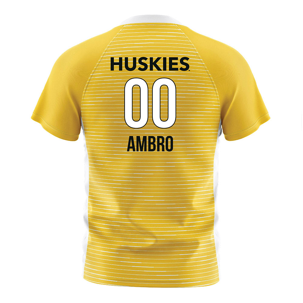 Michigan Tech - NCAA Women's Soccer : Polly Ambro - Soccer Jersey-1