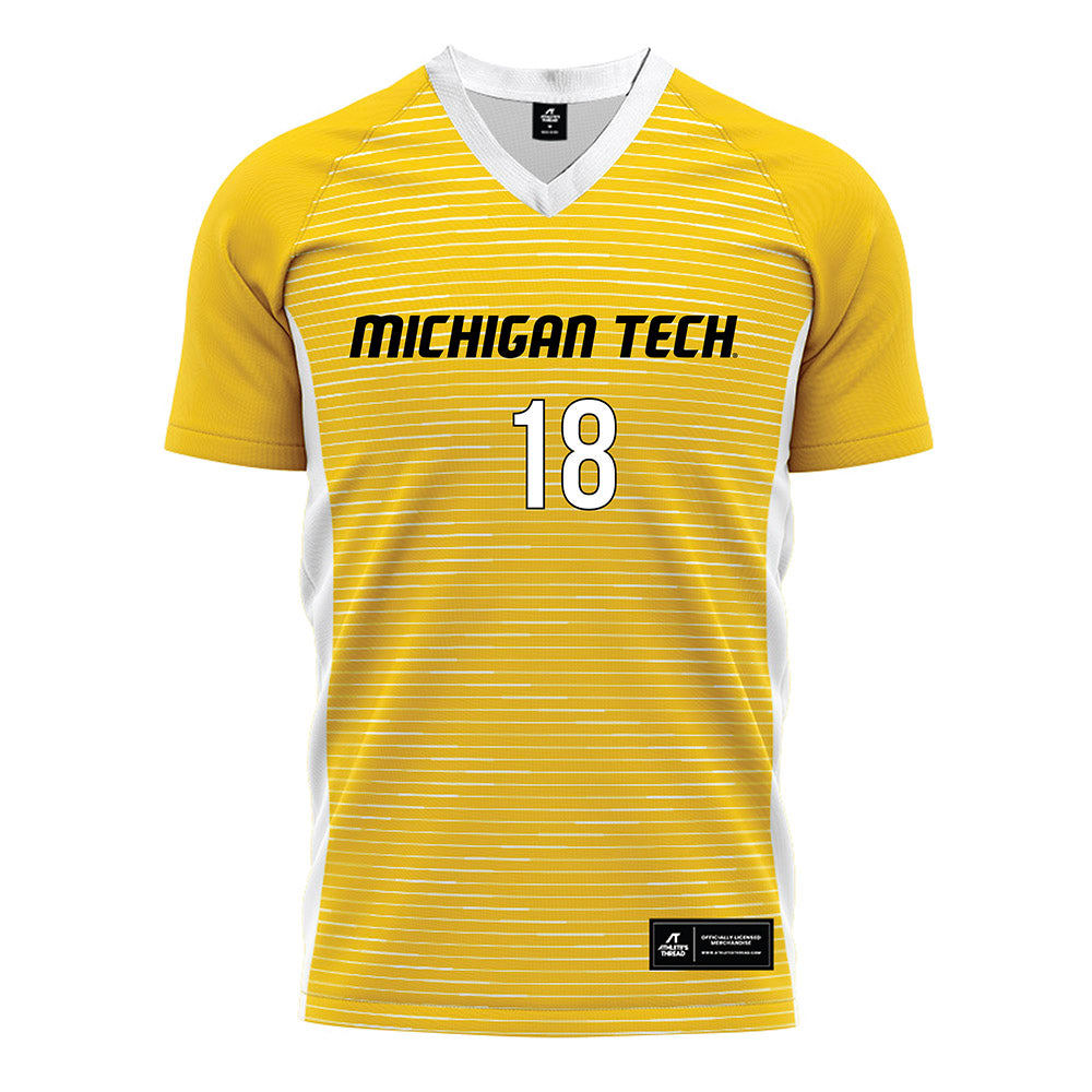 Michigan Tech - NCAA Women's Soccer : Melanie Brougham - Soccer Jersey-0