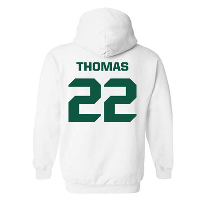UW Green Bay - NCAA Men's Basketball : LeBron Thomas - Classic Shersey Hooded Sweatshirt-1