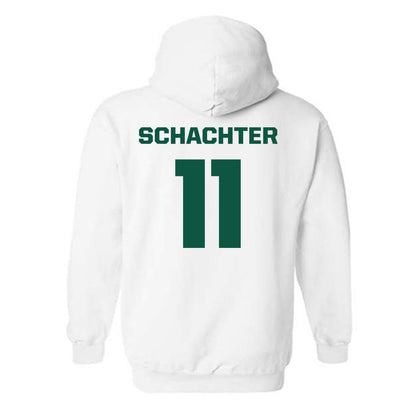 UW Green Bay - NCAA Men's Basketball : Trey Schachter - Classic Shersey Hooded Sweatshirt-1