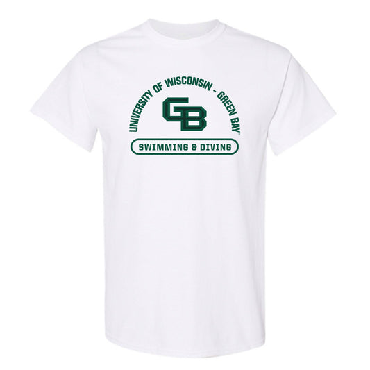 UW Green Bay - NCAA Men's Swimming & Diving : Chris Aristondo - T-Shirt-0