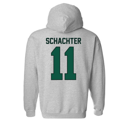 UW Green Bay - NCAA Men's Basketball : Trey Schachter - Classic Shersey Hooded Sweatshirt-1