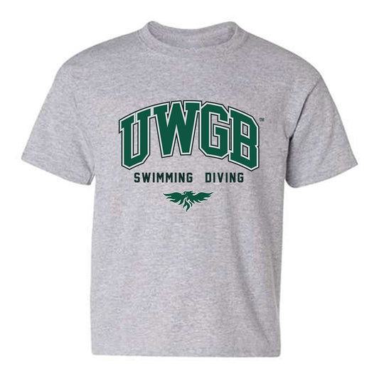 UW Green Bay - NCAA Men's Swimming & Diving : Zachariah King - Classic Shersey Youth T-Shirt-0