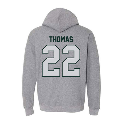 UW Green Bay - NCAA Men's Basketball : LeBron Thomas - Classic Shersey Hooded Sweatshirt-1