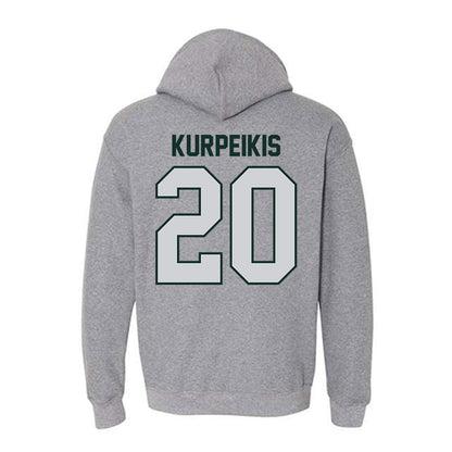 UW Green Bay - NCAA Women's Volleyball : Jessica Kurpeikis - Classic Shersey Hooded Sweatshirt-1