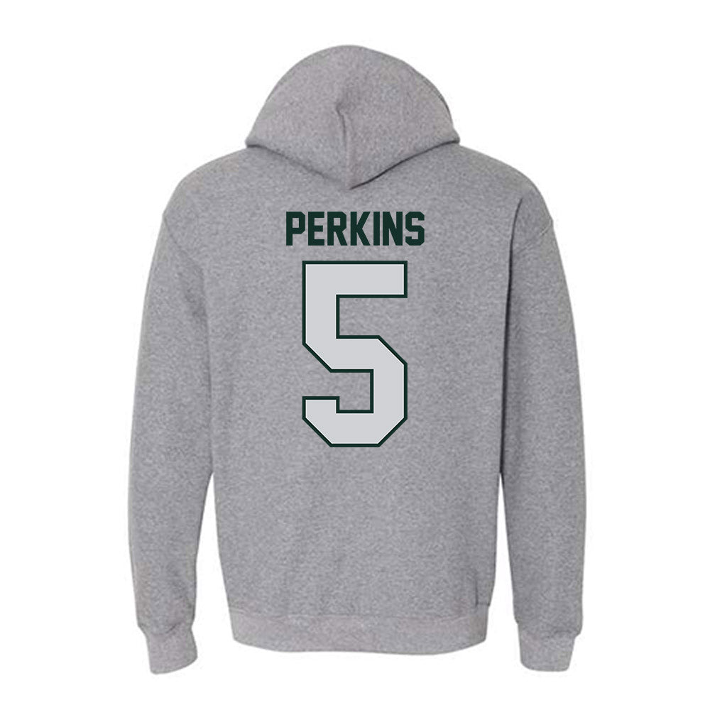 UW Green Bay - NCAA Men's Soccer : Ty Perkins - Classic Shersey Hooded Sweatshirt-1