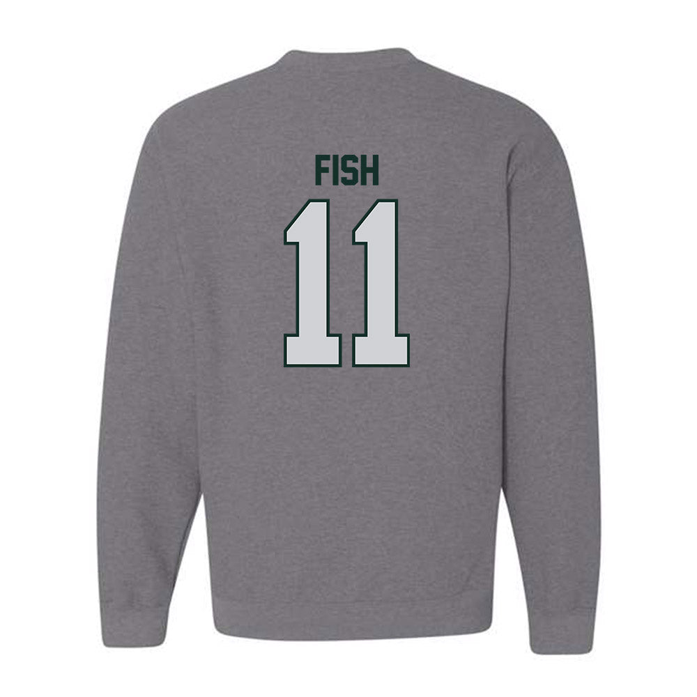 UW Green Bay - NCAA Women's Volleyball : Kirsten Fish - Classic Shersey Crewneck Sweatshirt-1