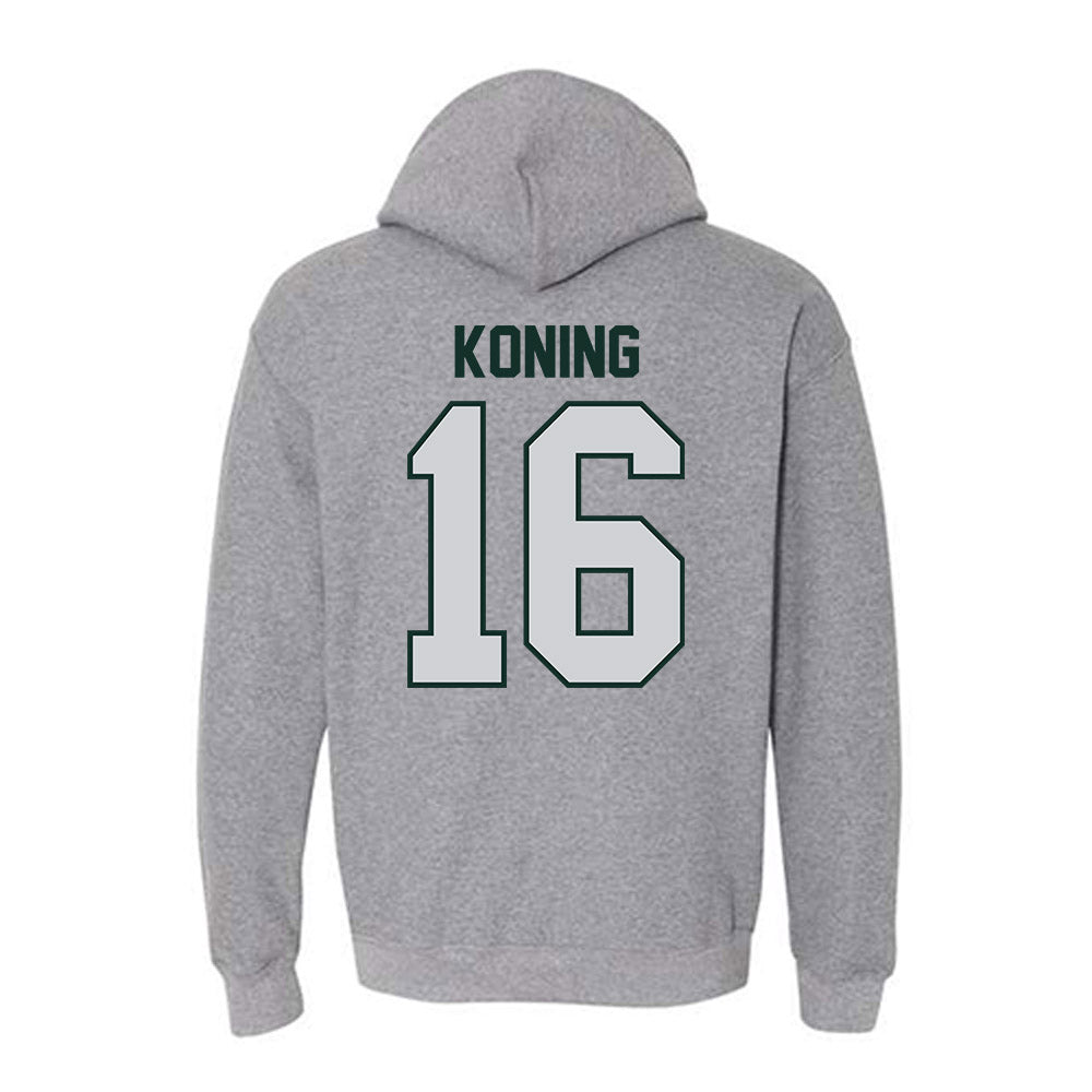 UW Green Bay - NCAA Women's Volleyball : Gillian Koning - Classic Shersey Hooded Sweatshirt-1