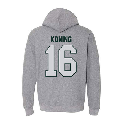 UW Green Bay - NCAA Women's Volleyball : Gillian Koning - Classic Shersey Hooded Sweatshirt-1