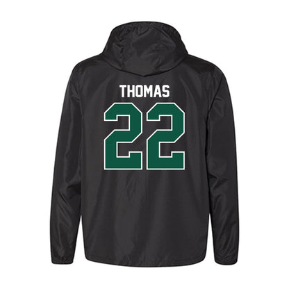 UW Green Bay - NCAA Men's Basketball : LeBron Thomas - Windbreaker-1