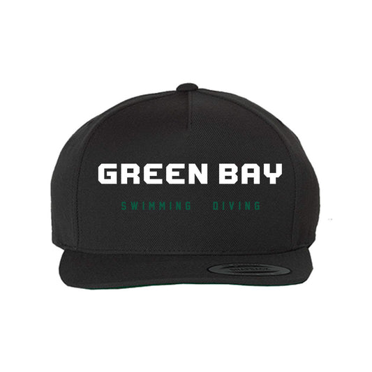 UW Green Bay - NCAA Men's Swimming & Diving : Tyler Zarbock - Snapback Hat-0