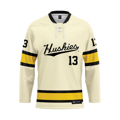 Michigan Tech - NCAA Men's Ice Hockey : Tyler Miller - Hockey Jersey