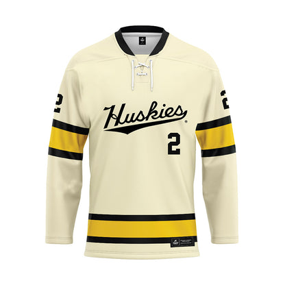 Michigan Tech - NCAA Men's Ice Hockey : Tom Leppa - Hockey Jersey