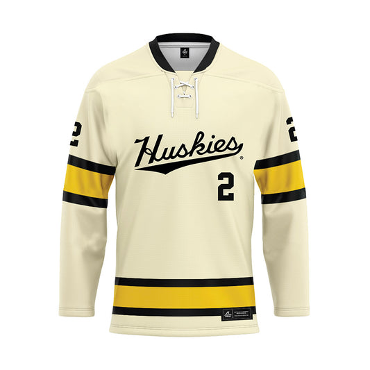 Michigan Tech - NCAA Men's Ice Hockey : Tom Leppa - Hockey Jersey