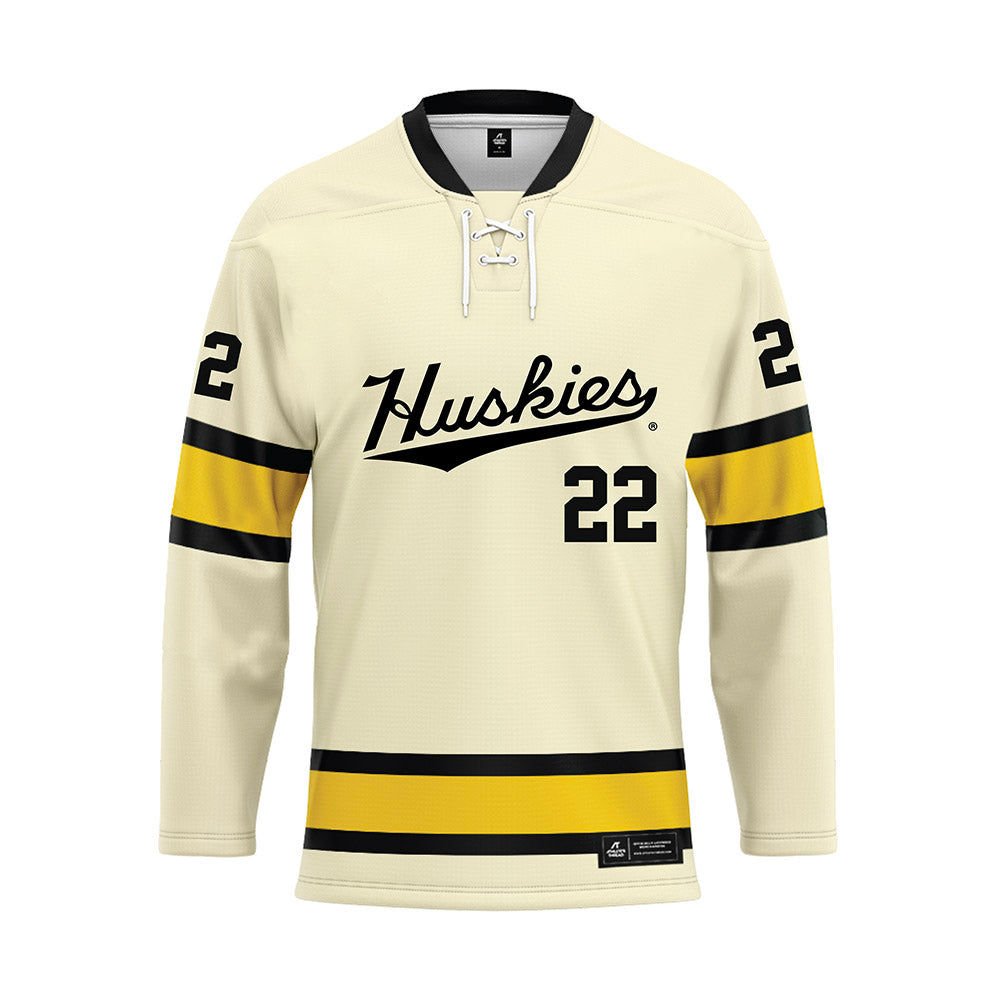 Michigan Tech - NCAA Men's Ice Hockey : Marcus Pedersen - Hockey Jersey