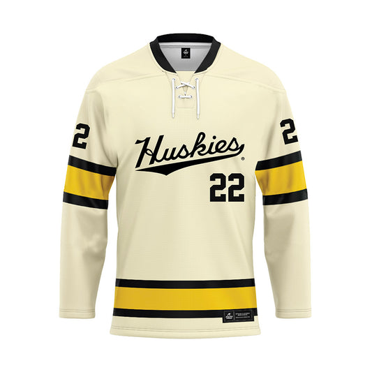 Michigan Tech - NCAA Men's Ice Hockey : Marcus Pedersen - Hockey Jersey