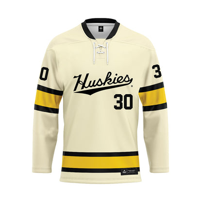 Michigan Tech - NCAA Men's Ice Hockey : Max Vayrynen - Hockey Jersey