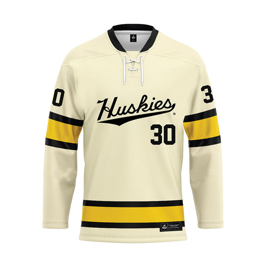 Michigan Tech - NCAA Men's Ice Hockey : Max Vayrynen - Hockey Jersey